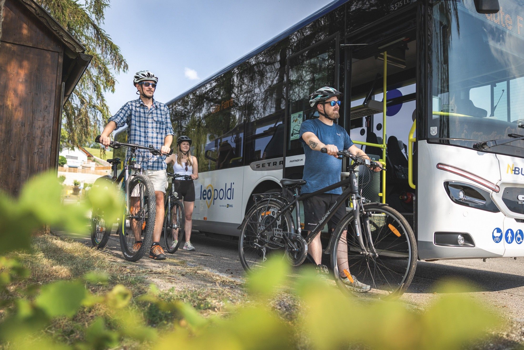 Mit dem Rad und leopoldi Bussen durch das Mostviertel