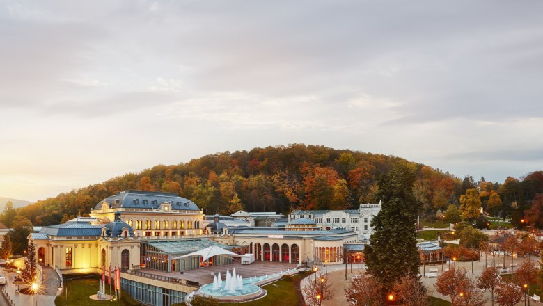 Blick auf das Casino Baden